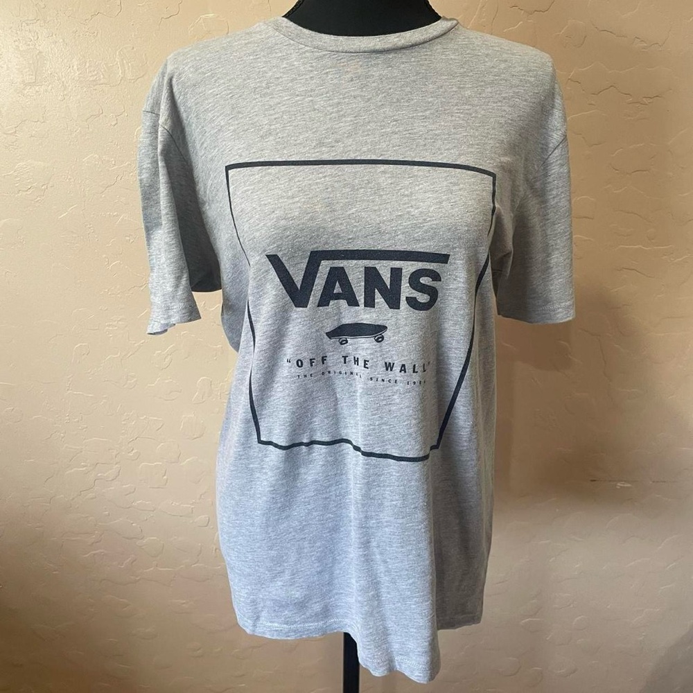 Grey Vans slim fit tshirt